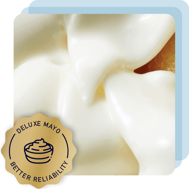 Kraft Deluxe Mayo better reliability